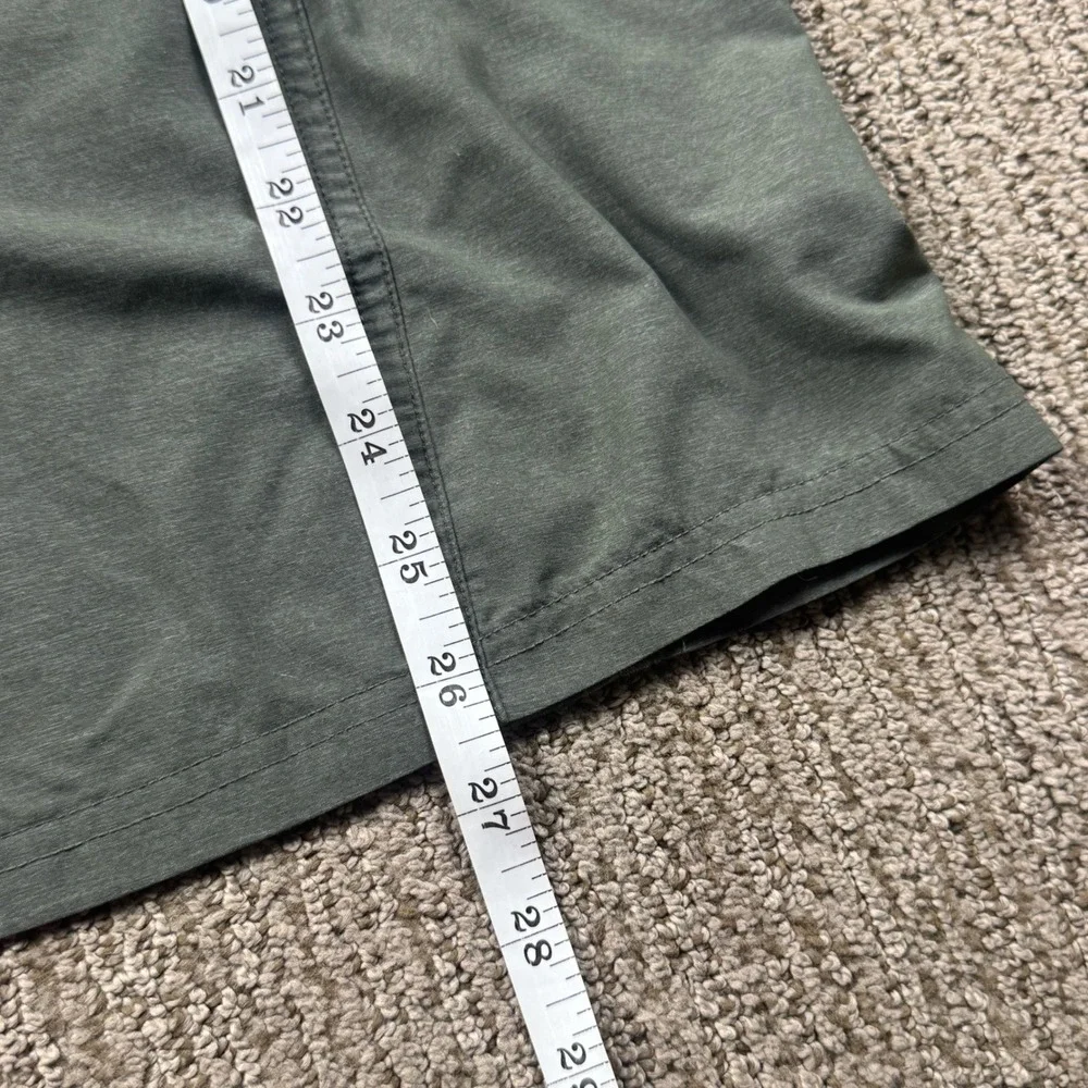 Kuhl Mens S Airspeed Long Sleeve Shirt Vented Lightweight Button Up Green